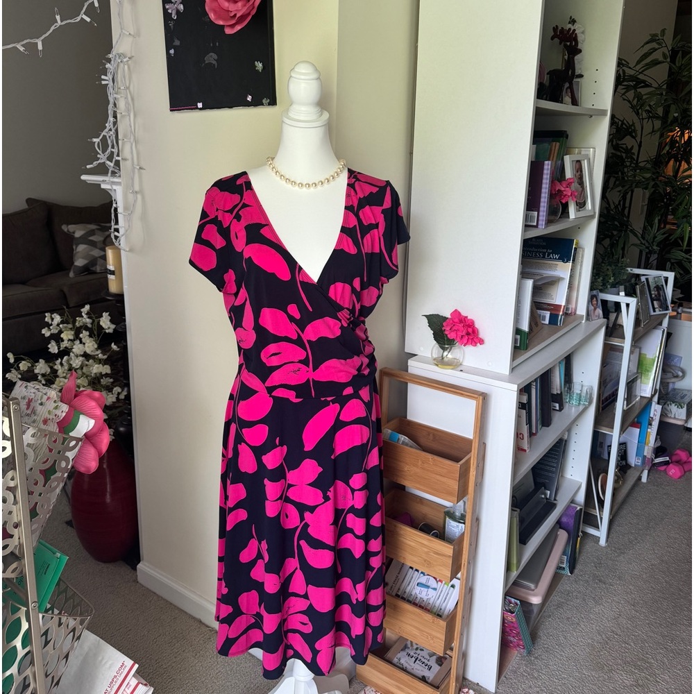 Black & Pink Midi